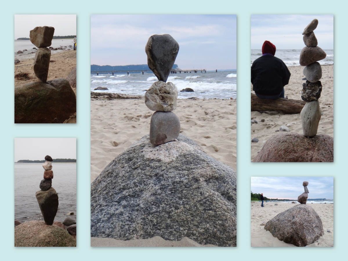 Stone Balancing Rügen