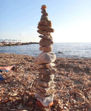 stacked stones