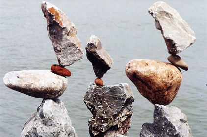 stone balance