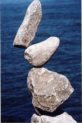 stone balance